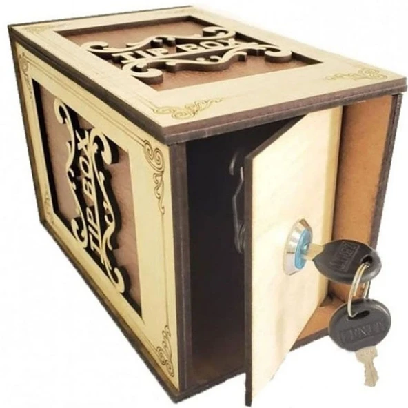 Ahşap MDF Tip Box Kutusu - Resim 2