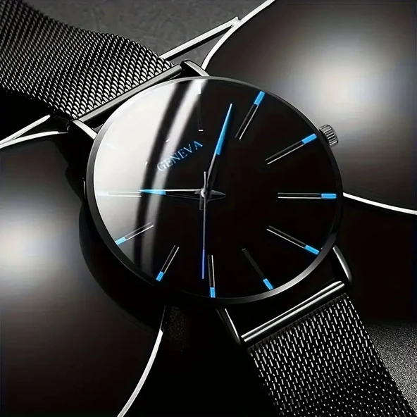 Blade an Soul Özel Tasarım Erkek Saat Yumuşak Esnek Kaliteli Kordunlu Saat - Resim 2