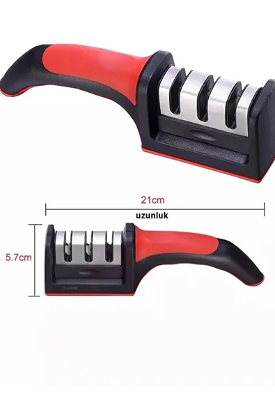 Bıçak Bileyici – Mutfak ve Profesyonel Bıçak Keskinleştirme Aleti - 4