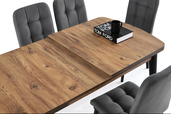 Milano Suna Banklı MDF Mutfak Masa Sandalye Takımı 60x100 - Resim 4