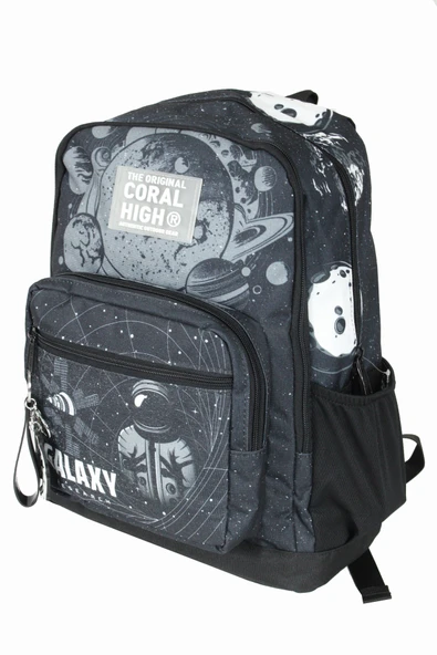 CH 23644 Galaxy - 4' Lü Okul Çantası Seti - Sırt Ve Beslenme Çantası + Kalemlik + Matara - 2