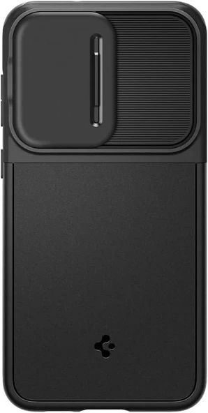Spigen Galaxy S23 Plus ile Uyumlu Kılıf Optik Armor Black - Resim 2