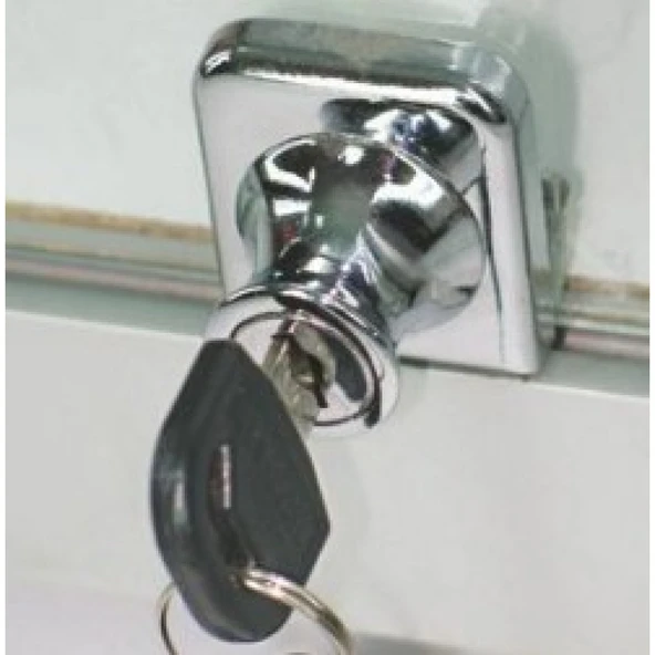 Tek Kanatlı Vitrin Cam Kilidi - 2