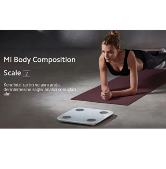 Xiaomi Mi Body Composition Scale 2 Yağ Ölçer Fonksiyonlu Akıllı Bluetooth Vücut Analiz Baskülü - 4
