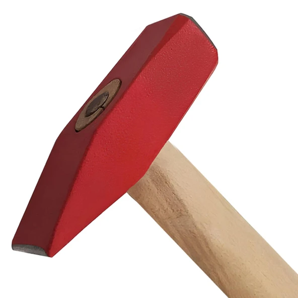 Ahşap Saplı Çekiç 500 Gram Çivi Çakar - Resim 3