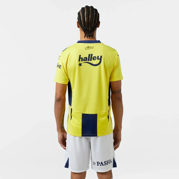 Puma 775360-01 Fenerbahçe 24/25 Erkek İç Saha Çubuklu Forması Sarı-Lacivert - 2