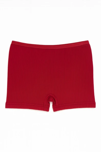 Kız Çocuk Ribana Şort 6'lı Set | Çok Renkli Yazlık Basic Günlük Pamuklu Örme Şort - Resim 6