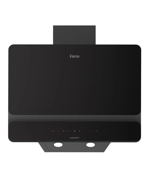 Ferre D 080 Siyah Ultra Sessiz SilentArt  60 cm Ankastre Davlumbaz - Resim 4