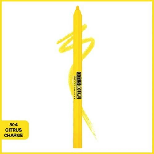 Maybelline Tatto Liner Gel Pencil - 304 Citrus Charge - 2