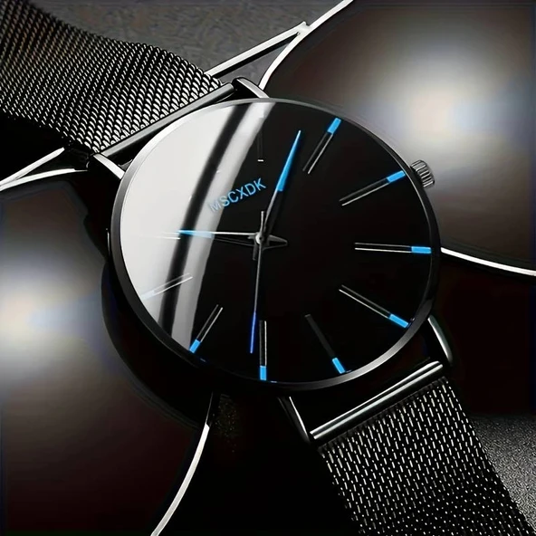 Blade an Soul Özel Tasarım Erkek Saat Yumuşak Esnek Kaliteli Kordunlu Saat ürün görseli