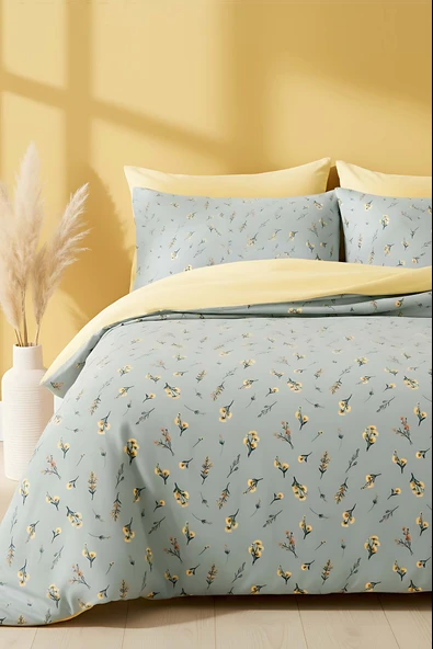 Rivaİstanbul Sabrina Tek Kişilik Nevresim Takımı Pamuklu ürün görseli 1