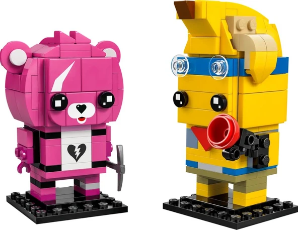 Lego Brickheadz Fotrnite Adventure Peely & Cuddle Team Leader 40760 - Resim 2