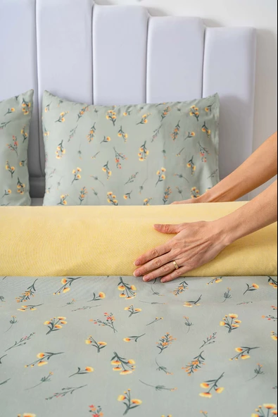 Rivaİstanbul Sabrina Tek Kişilik Nevresim Takımı Pamuklu - Resim 4