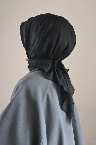 Bambu Kraş Eşarp 100x100 cm – Terletmez, Tok ve Dik Duran, Dört Mevsim Kullanıma Uygun - Resim 3