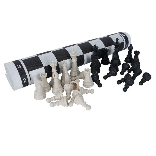 Rulo Santranç Takımı Ekonomik- 1 Adet - Resim 4