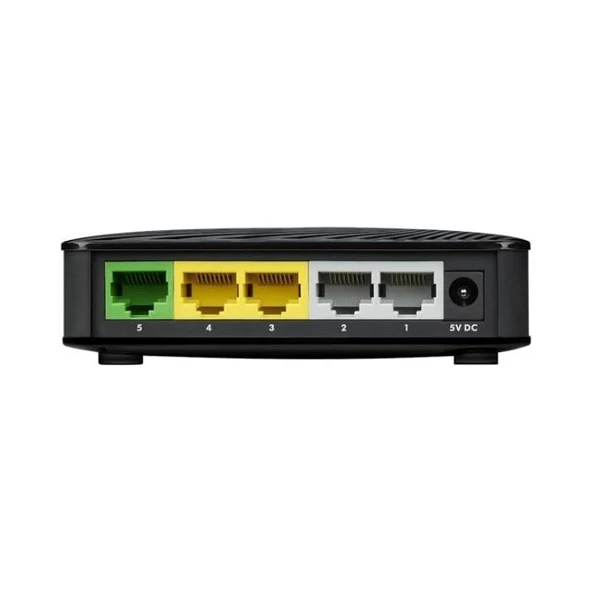 Zyxel GS105 V2 5 Port 10/100/1000 Mbps Gigabit Switch - 2