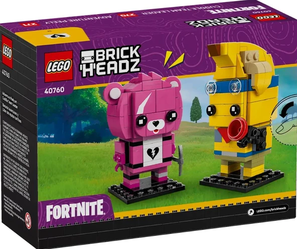 Lego Brickheadz Fotrnite Adventure Peely & Cuddle Team Leader 40760 - Resim 3