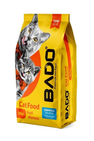 Bado Yetişkin Kedi Maması Somonlu 10 Kg - 3