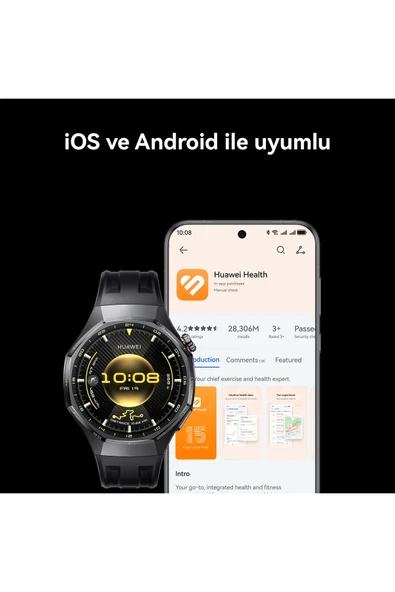 Huawei Watch GT 6 Pro 46 mm - Kahverengi - 7