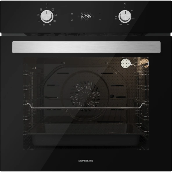 Silverline Ankastre Set - Soho 60CM Davlumbaz - CS5343B01 - BO6504B01 - Resim 4