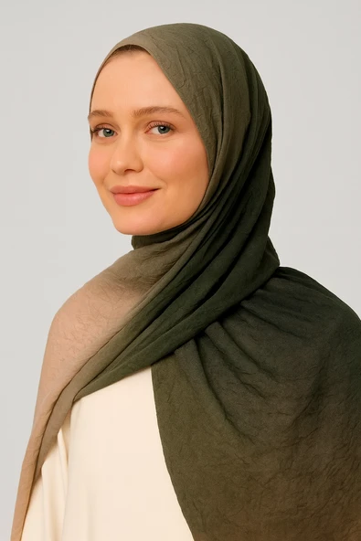 Degrade Konfor Şal – Tok Duruşlu, Terletmeyen, Kayma Yapmayan, 4 Mevsim Kullanıma Uygun - Resim 11