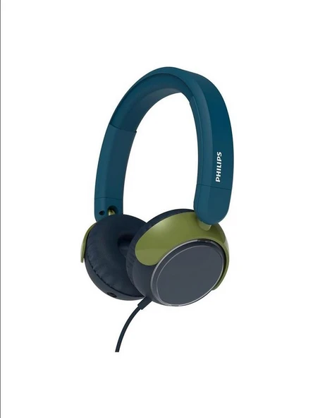 TAK2000CT/00 Kablolu Kulak Üstü Çocuk Kulaklığı - Deniz Mavisi ürün görseli 1