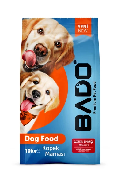 Bado Yetişkin Köpek Maması Kuzu Etli Pirinçli 10 Kg - Resim 2