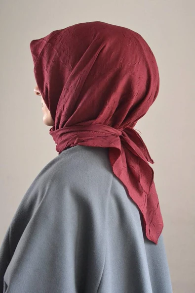 Bambu Kraş Eşarp 100x100 cm – Terletmez, Tok ve Dik Duran, Dört Mevsim Kullanıma Uygun - Resim 11