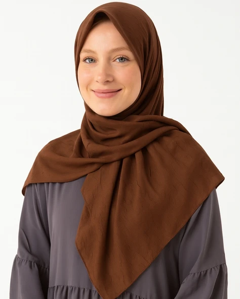 Bambu Kraş Eşarp 100x100 cm – Terletmez, Tok ve Dik Duran, Dört Mevsim Kullanıma Uygun - Resim 6