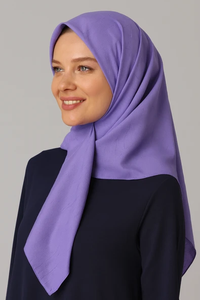 Bambu Kraş Eşarp 100x100 cm – Terletmez, Tok ve Dik Duran, Dört Mevsim Kullanıma Uygun - Resim 4