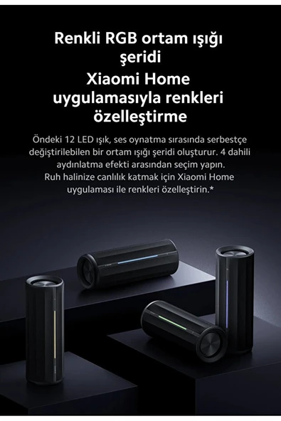 Xiaomi Bluetooth Speaker Siyah - 6