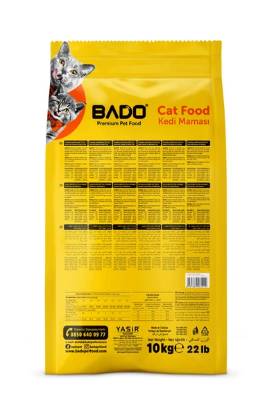 Bado Yavru Kedi Maması Somonlu 10 Kg - 3