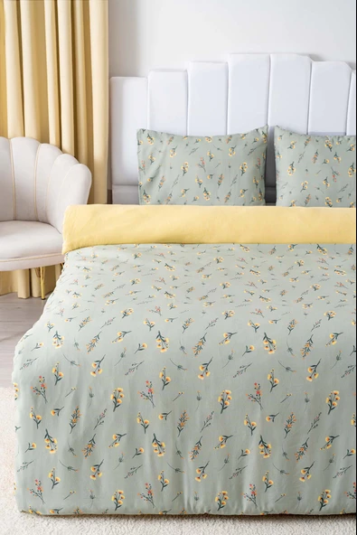 Rivaİstanbul Sabrina Tek Kişilik Nevresim Takımı Pamuklu - Resim 3