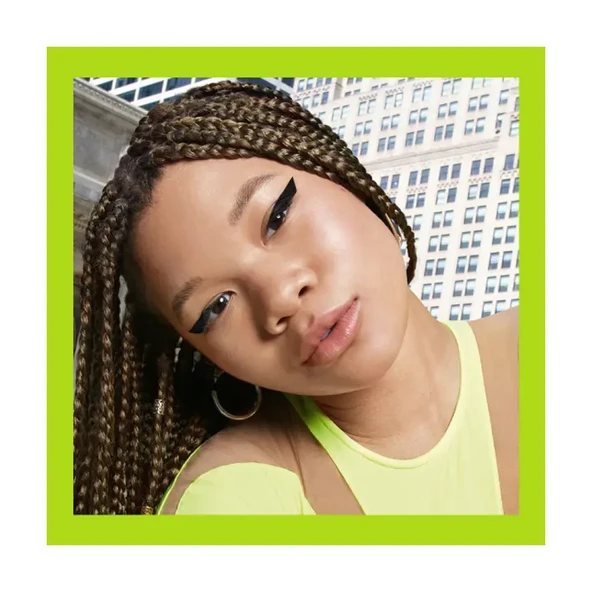 Maybelline New York Tattoo Liner Ink Pen - Black - Resim 5