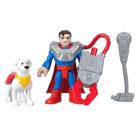 JDK90 Imaginext DC Super Friends - Batman Figürler - Resim 3