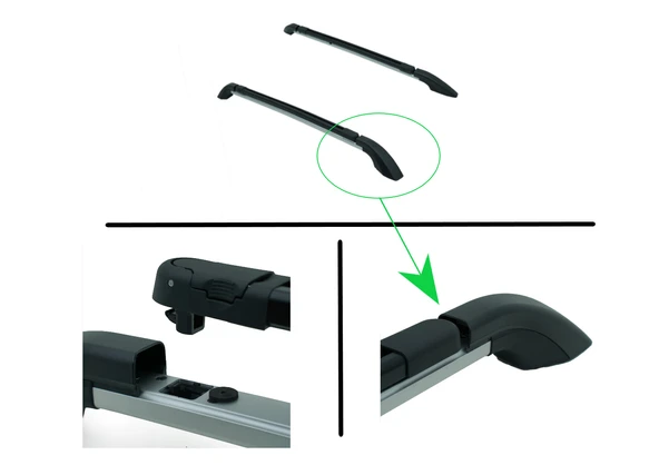 KANGOO ÖZEL ARA ATKILI PORTBAGAJ TAVAN ÇİTASI 2021 2022 2023 2024 2025 2026 2027 - Resim 2