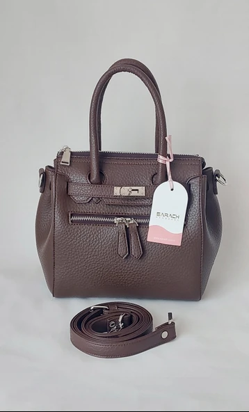 261SV828 Model Sarach Marka Kahve Renk El ve Omuz Çantası