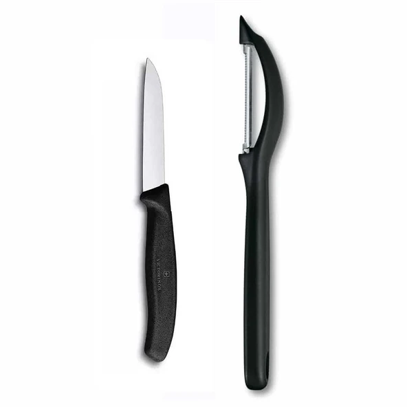 Victorinox Domates Soyacağı - 8 CM Sivri Uçlu Düz Sebze Meyve Bıçağı ürün görseli
