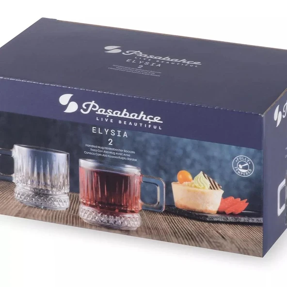 Paşabahçe 55422 Elysia Fincan 2'li 195cc - Resim 4