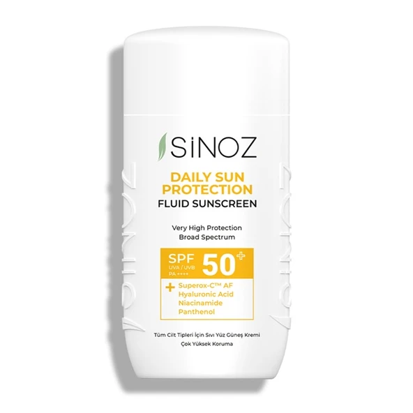 Sinoz Güneş Kremi Fluıd 50+ Faktör 50 Ml Yeni