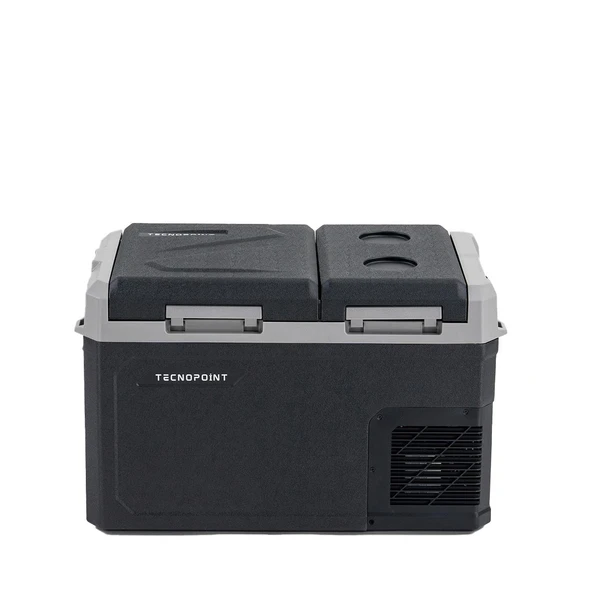 TC21-18 Çift Kapaklı 50 Litre Taşınabilir Araç Buzdolabı 12V/24V/220V Uyumlu - 9