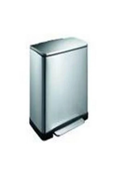 Prima Nova Paslanmaz Çelik Softclose Pedallı Banyo Mutfak Ofis Çöp Kovası Inox 12 Lt