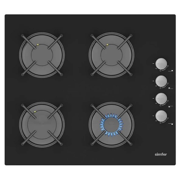 Simfer 9 Fonksiyon QS Dijital Siyah Ankastre Set (8208 Fırın + 3500 Ocak + 8703 Davlumbaz) - Resim 3