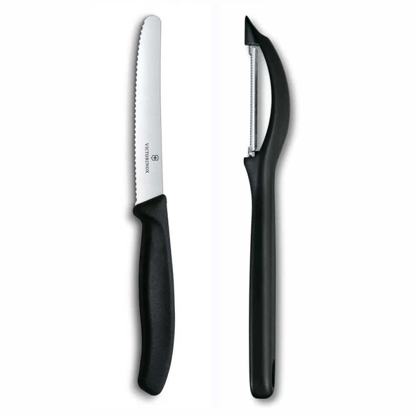 Victorinox Domates Soyacağı - 11 CM Tırtıklı Sebze Meyve Bıçağı ürün görseli