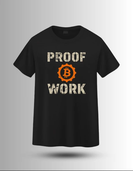 DEVISSO TRADERS Proof B Work - Bitcoin - Trader, Borsaci Kadın Siyah T-Shirt - 3