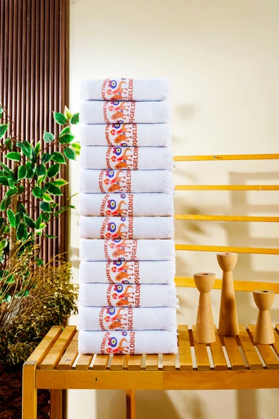 BAMİROSE 12 Adet Düğün Havlusu, Sünnet Havlusu, Okuluk Havlu, Araba Havlusu, Konvoy Havlusu, Davetiye Havlu