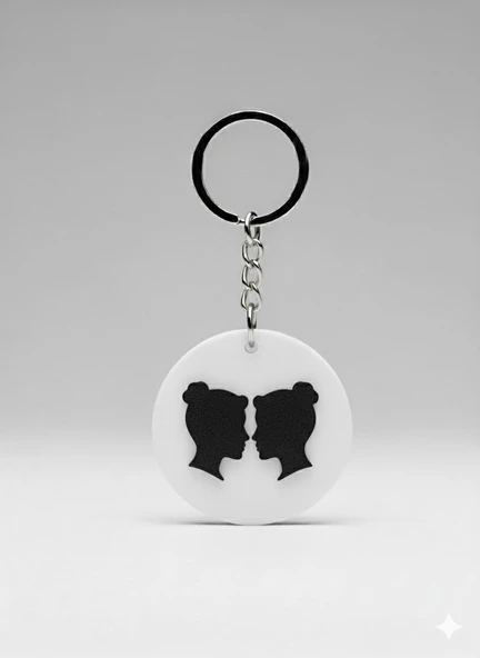 Burç Anahtarlık - İkizler Burcu