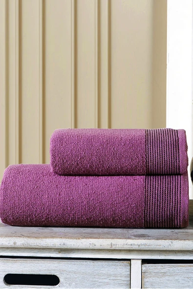 BAMİROSE 50x90-70x140 CM AMORE BATH 2'Lİ BANYO HAVLU TAKIMI, PLAJ HAVLUSU, HAMAM TAKIMI, ÇEYİZLİK HAVLU, SPA - 5