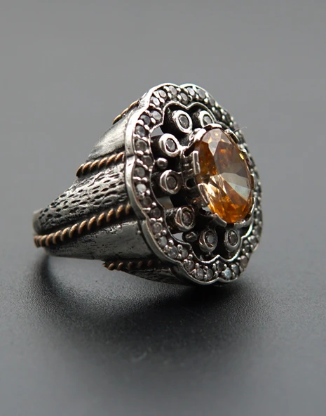 925 Ayar Kadın Gümüş Yüzük sy00075 ürün görseli 1