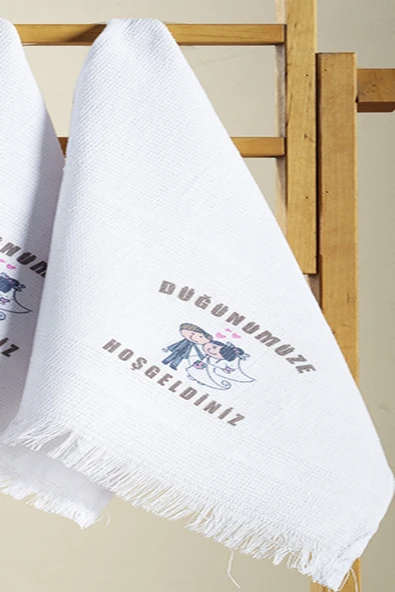 BAMİROSE 12 Adet Düğün Havlusu, Sünnet Havlusu, Okuluk Havlu, Araba Havlusu, Konvoy Havlusu, Davetiye Havlu - 7